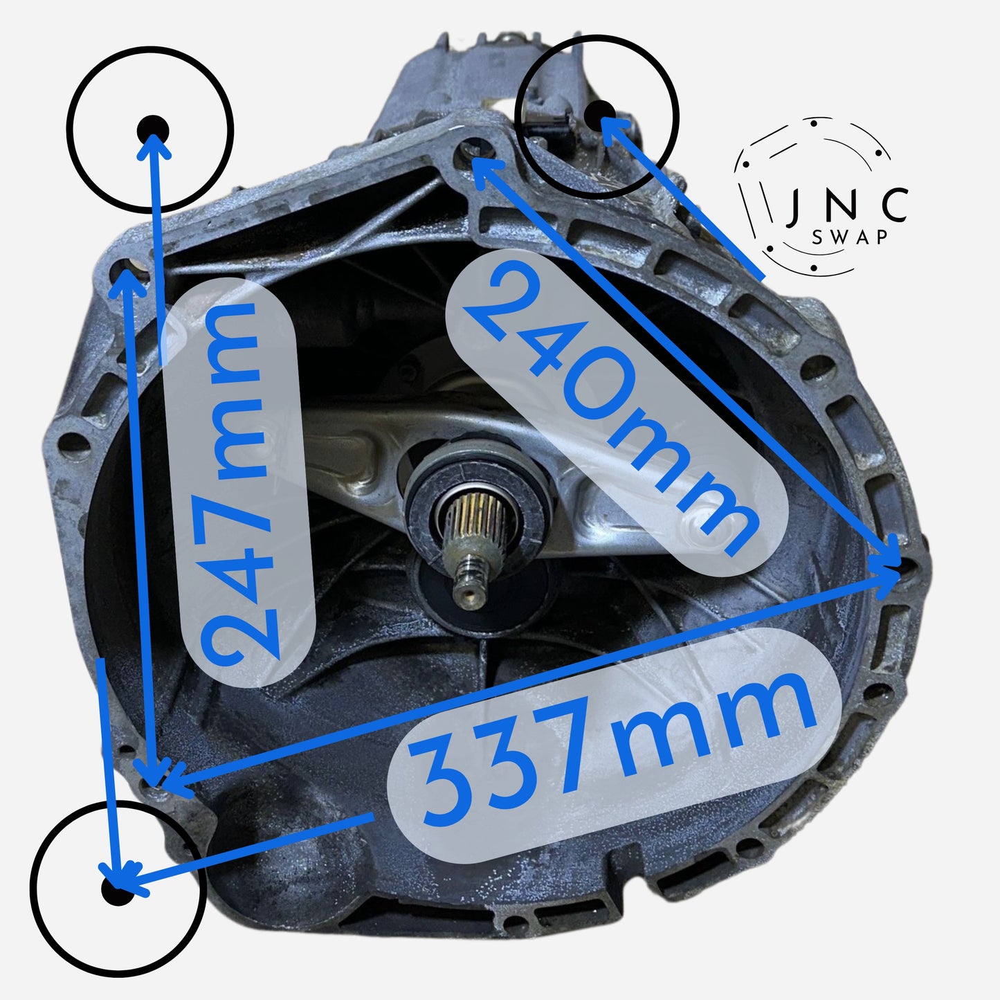 GS6-37DZ, GS6-17DG gearbox + VW 1.9 tdi, 1.8t Adapter