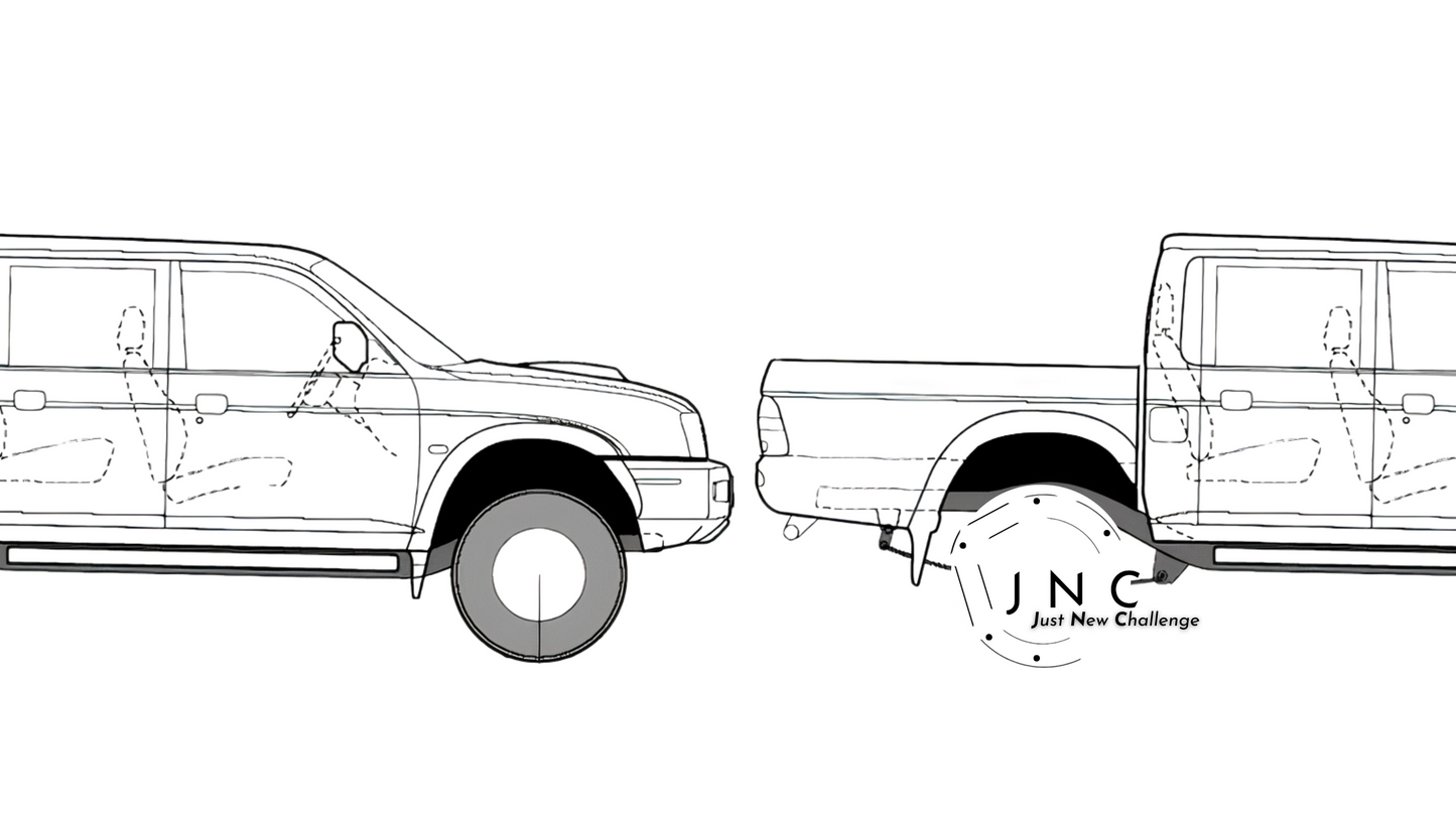 l200/Triton 3.0 V6 + VW 1.9 tdi, 1.8t Adapter