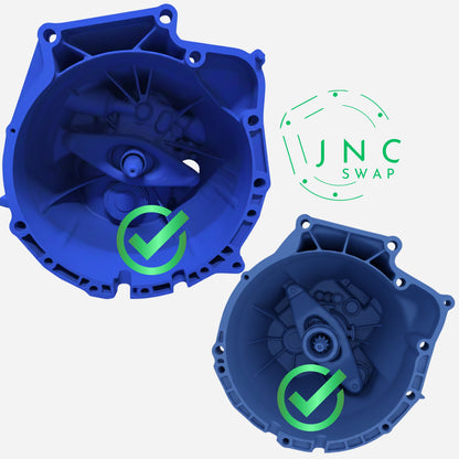 15° BMW e36, e46, e34, e39  gearboxes + VW 1,9 tdi, 1,8t Adapter