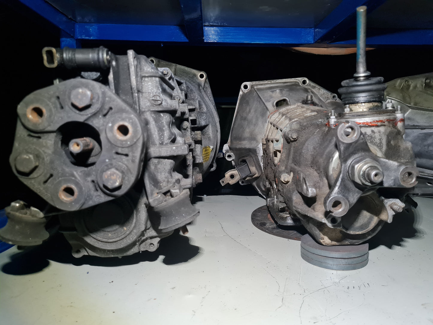 Lada Niva + bmw e36, e46 gearbox + VW 1.9 tdi, 1.8t Adapter