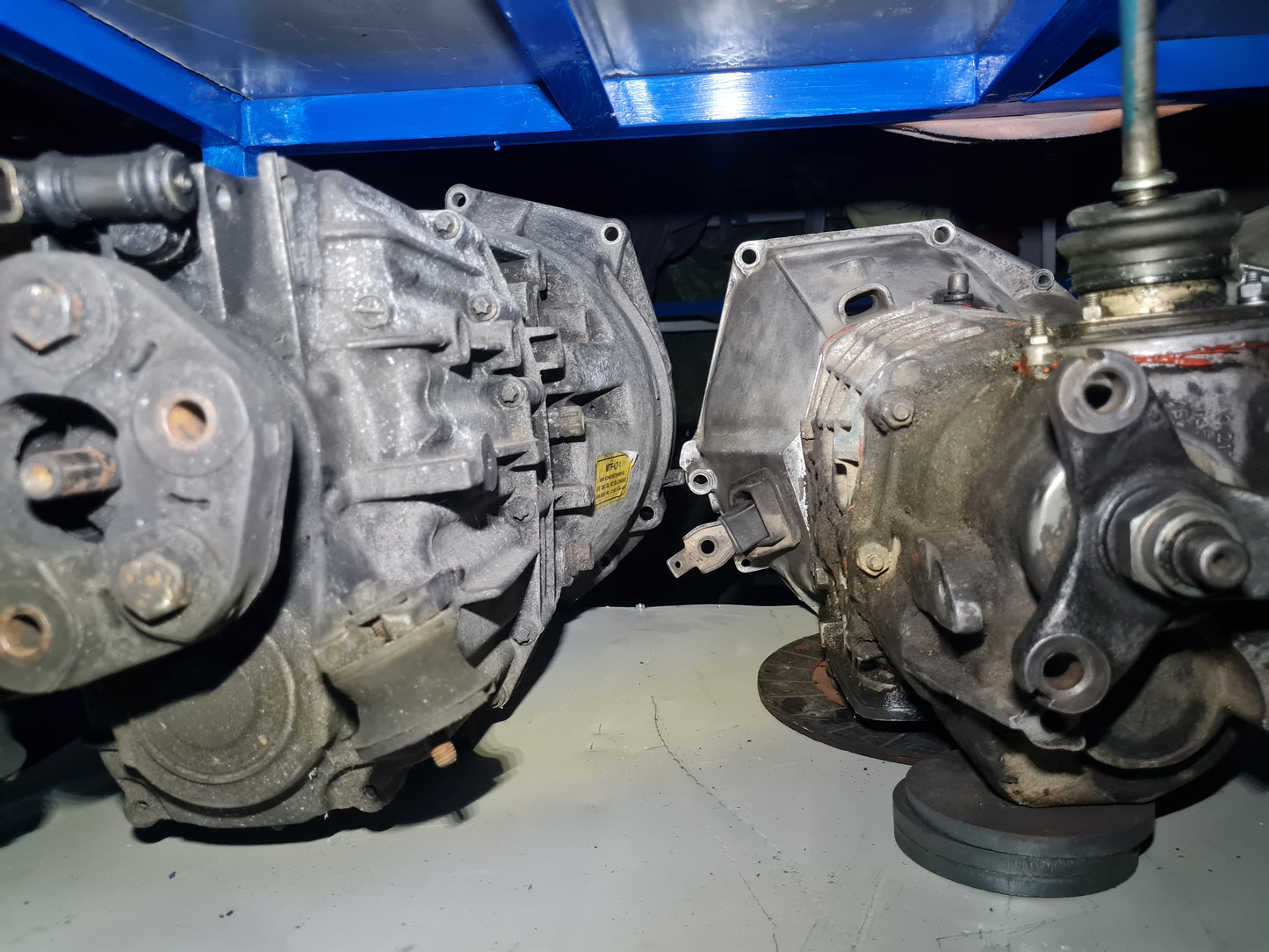 Lada Niva + bmw e36, e46 gearbox + VW 1.9 tdi, 1.8t Adapter