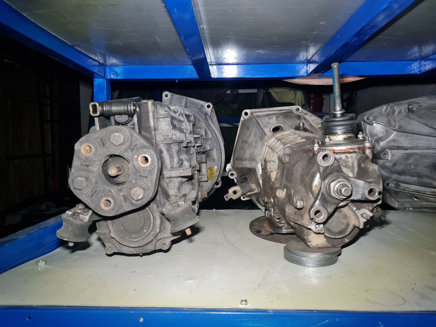 Lada Niva + bmw e36, e46 gearbox + VW 1.9 tdi, 1.8t Adapter